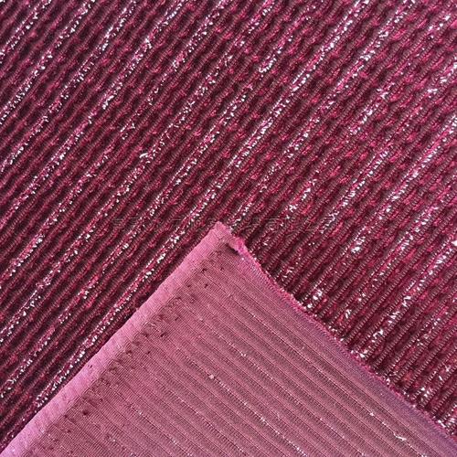 新品米格銀絲條金絲絨布 銀絲抽條燈芯絨 方格天鵝絨 韓國絨布