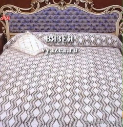 針織作品 壯觀的床上用品四件套,一件件全是大工程啊